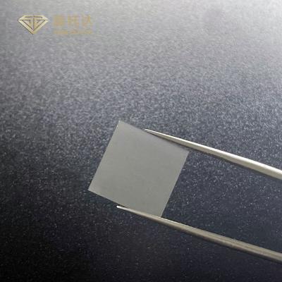 China 4mm*4mm Single Crystal CVD Diamond Plate 0.5mm Thickness for sale