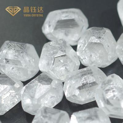 中国 宝石類のための荒いのD E-F色4.0-5.0 CT切られていないHPHTのダイヤモンドの実験室によって育てられるダイヤモンド 販売のため