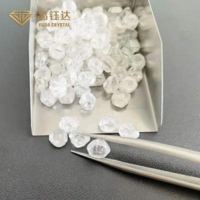 China Round HPHT Lab Grown Diamonds LGD Uncut Lab Created Diamond For Making Jewelry for sale