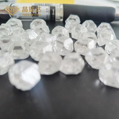 China 3-4ct cor crescida laboratório VVS dos diamantes DEF do círculo HPHT CONTRA a claridade para o anel à venda