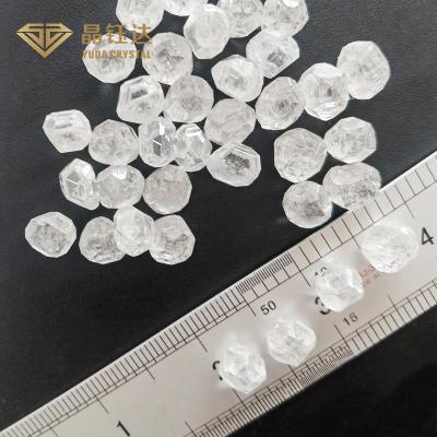 China 0.6-0.8 Diamanten des Karat-HPHT Labor gewachsene weiße Def-Farbrunde Form zu verkaufen