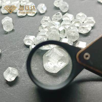 Chine Couleur VVS des diamants développée par laboratoire cru rond DEF de 3-4CT HPHT CONTRE la clarté de SI à vendre