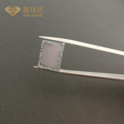 China Color VVS de EFG CONTRA diamante creado laboratorio áspero del CVD del CVD Diamond Uncut Rectangular en venta