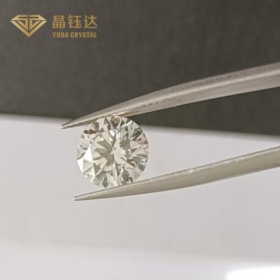 China D Color VS1 Clarity Lab Grown Diamond Round Shape Hpht Loose Diamond for sale