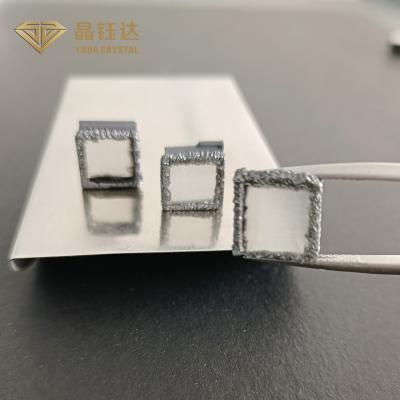 Китай Квадратный цвет круга 10ct GH ПРОТИВ неграненых алмазов CVD ясности для ювелирных изделий продается