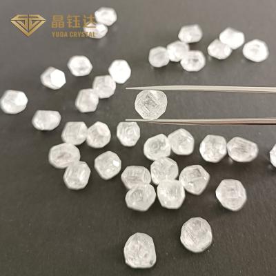 China 4.0Ct 5.0Ct Per Stone D E F Color Man Made Diamonds Rough Cut Round Shape Loose Diamonds for sale