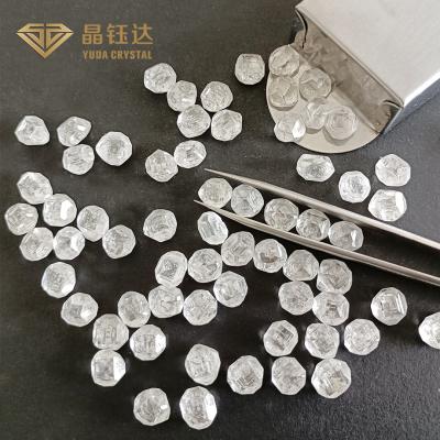 China Synthetic Lab Created Round Diamond Loose White Hpht Rough Diamond for sale