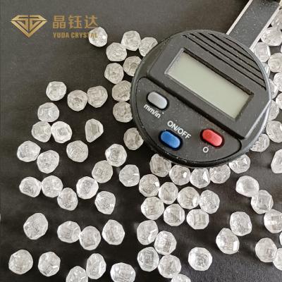 中国 宝石類の作成のための緩いダイヤモンドのあたりのHPHTのダイヤモンド原石の合成物質 販売のため