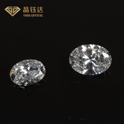 China 1.0 To 2.0ct HPHT CVD Gia Diamond Lab Grown White Oval Shape LooseFancy Cut for sale