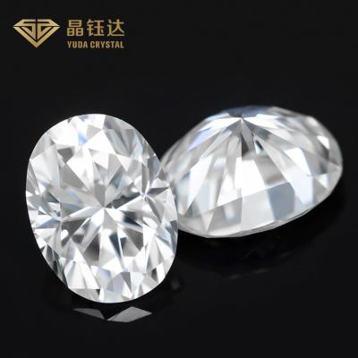 China Fancy Shape Oval Cut VS1 Certified Loose Diamond Lab Created Polished Diamond for sale