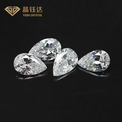 China El laboratorio flojo de lujo del corte IGI creó la pera de piedra del Cvd de los diamantes forma claridad del color VS2 de G en venta