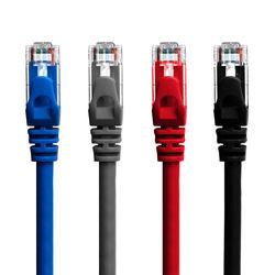 China Customized Lengths Cat5 Ethernet Cable Computer / PC / Laptop Network Connector Cable for sale