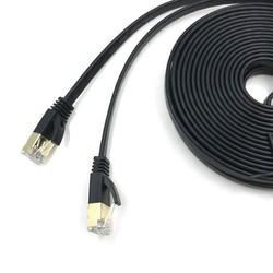 China Black Outdoor Network Connector Cable SASO Gigabit Ethernet Cable for sale