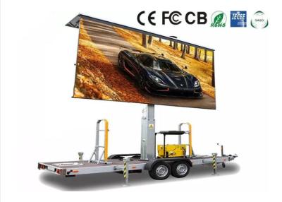 China 38400Hz vrachtwagen Mobiele LEIDENE Vertoning 1024 Resolutie voor Reclame Te koop