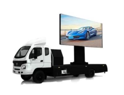 China P6 Mobile LED Truck Advertising 27777 Dots / Sqm Lightweight for sale