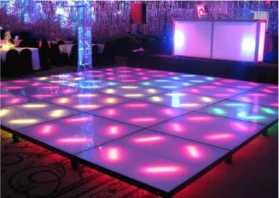 China SMD 2727 LED Dance Floor Tiles , P6.25 Light Up Dance Floor for sale
