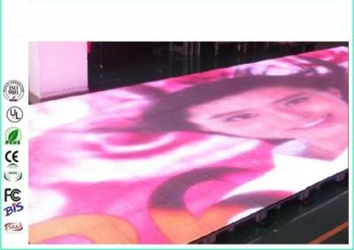 China P4.81mm Dance Floor LED Display , 2100cd LED Disco Screens for sale