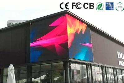 China 1R1G1B Large LED Advertising Screens 16x16 Dots 10mm Pixel Pitch for sale