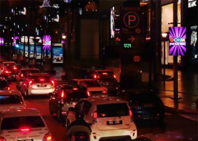 China Control inteligente de WIFI de la pantalla LED de poste ligero de calle de Nationstar en venta