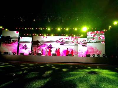 China Pitch 3.91mm Rental LED Display 128x256 Dots Resolution Outdoor for sale