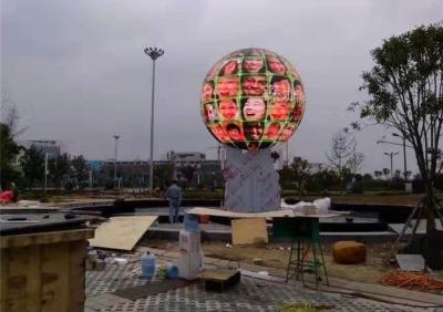 China Epistar LED Sphere Display 6000cd/sqm high Brightness for outdoor for sale