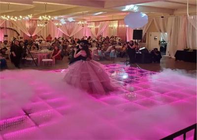 Κίνα πίστα χορού των τηλεοπτικών οδηγήσεων 8.9mm για τους γάμους Moistureproof 9500K προς πώληση