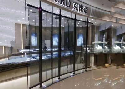 China Wall Mounted P31.25 Transparent Glass Led Display CB Certification for sale