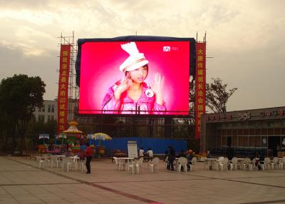 China Exposição de diodo emissor de luz exterior da propaganda P4 da exposição de pouco peso da pessoa de pé do diodo emissor de luz à venda