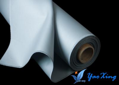 China Single Side PU Coated Fabric Easily Slip For Welding Smoke Hanging Wall for sale