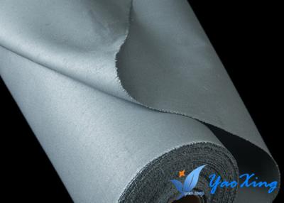 China Fireproof PU Coated SMOKE Cloth Polyurethane Coated Fiberglass Fabric for sale