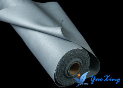 China El silicón de alta temperatura gris cubrió la tela de la fibra de vidrio inflamable en venta