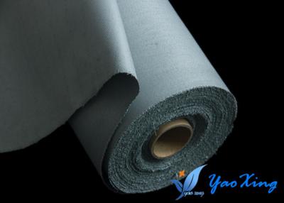 China El silicón del SGS cubrió la anchura incombustible el 100cm de la tela de la fibra de vidrio para la tubería en venta
