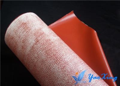 中国 頑丈なシリコーンの熱抵抗および絶縁材の袖のための上塗を施してあるガラス繊維の布 販売のため