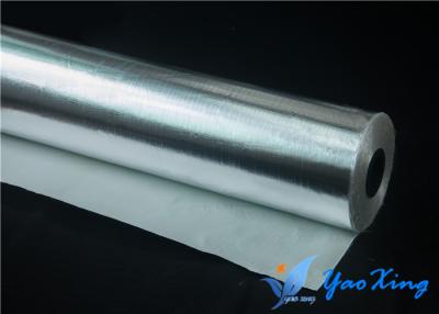 China 0.6mm Anti - Corrosion Aluminum Foil Fiberglass Cloth Good Gasproof For Pipes for sale