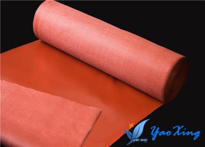 China 1.2mm Silicone Impregnated Fiberglass Fabric Customized Color For Welding Blankets for sale