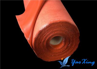 China Waterproof Silicone Fiberglass Fabric Anti Corrosive 1.0mm - 3.0mm Thickness for sale