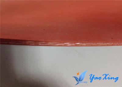 China Tela revestida de la fibra de vidrio del silicón del grueso 1.5m m 2.0m m 2.5m m 3.0m m en venta