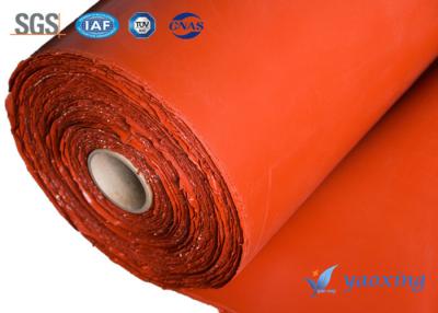 China 3300g/m2 Outdoor Extending Silicone Coated Glass Fabric 2.0mm for sale