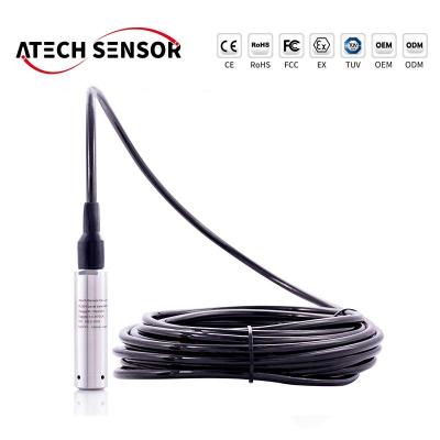 China Drinking Water Level Probe Dam Capacitive Water Level Sensor  4 - 20mA for sale