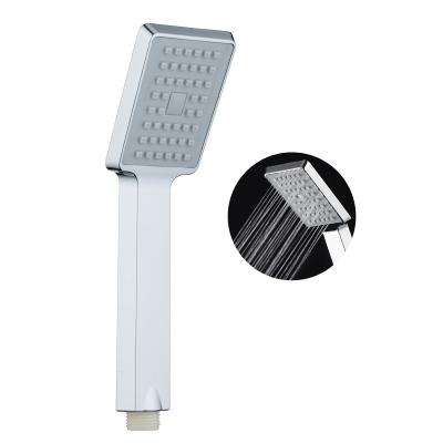 China Chrome Abs Plastic Shower Head , Detachable Water Softener Shower Head for sale
