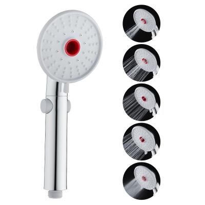 China 5 Function 0.4MPA Bathroom Handheld Shower Head 10cm*26cm Size for sale