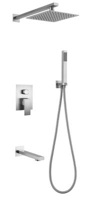China LeYou 0.4-0.6MPA Shower Tub Faucet Set For Private Club Bathroom for sale