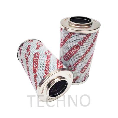 China Precision Filter Elements 110mm 0110-D-020-BN6HC 30~200 Bar Clip On End Cap Te koop