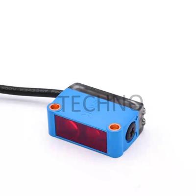 China W4-3 Sensor fotoelétrico de vidro doente Sensor de laser doente com LED PinPoint à venda