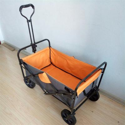 Stainless Steel Metal Hose Reel Cart , Garden Hose Reel Trolley Cart With  8 Solid Wheel and Breaker