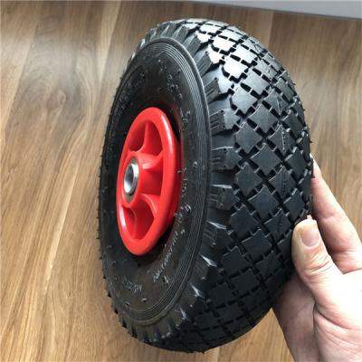 China 3.00-4 el camión del saco de 10 pulgadas rueda al OEM neumático de las ruedas de la carretilla de la mano 240m m en venta
