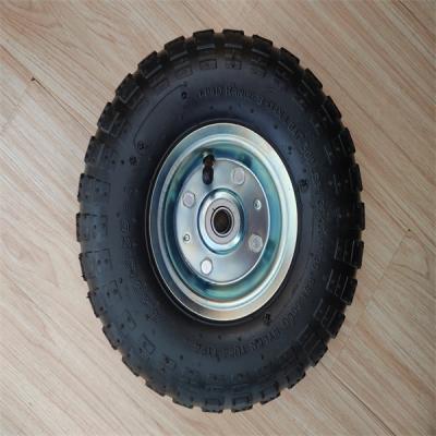 China 4,10 3.50-4 ruedas neumáticas durables de la carretilla de las ruedas neumáticas de la carretilla para el carro del bebé en venta