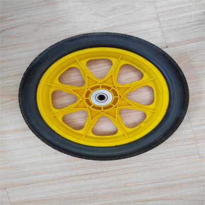 China 300mm Pu Foam Wheel 12 Inch Wheelbarrow Wheel Bicycle Wheel Tool Cart Wheel for sale