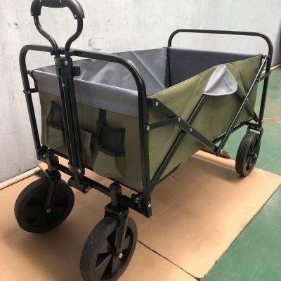 China Collapsible Foldable Wagon, Grocery Wagon, Utility Garden Cart, Folding Wagon With Wheels For Garden Sports for sale