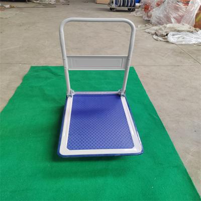 China Dolly Folding Platform Cart Heavy Duty Flatbed Push Cart 150kg Platform Handtruck for sale